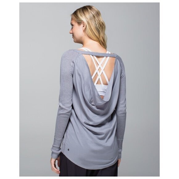 Lululemon Unity Pullover V-Neck Drapey Sweater - Picture 1 of 14